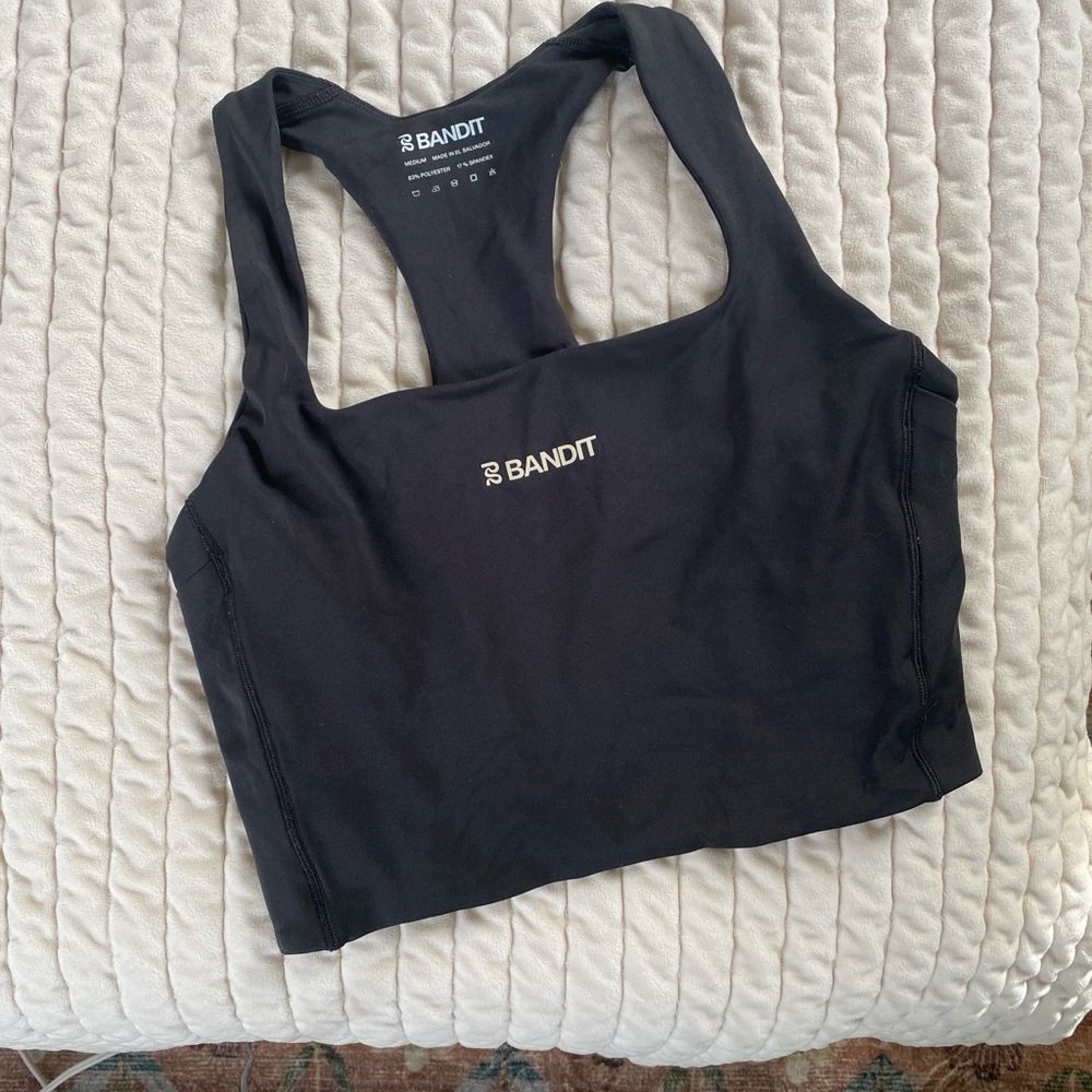 Bandit | STAMINA™ RACE CROP - BLACK